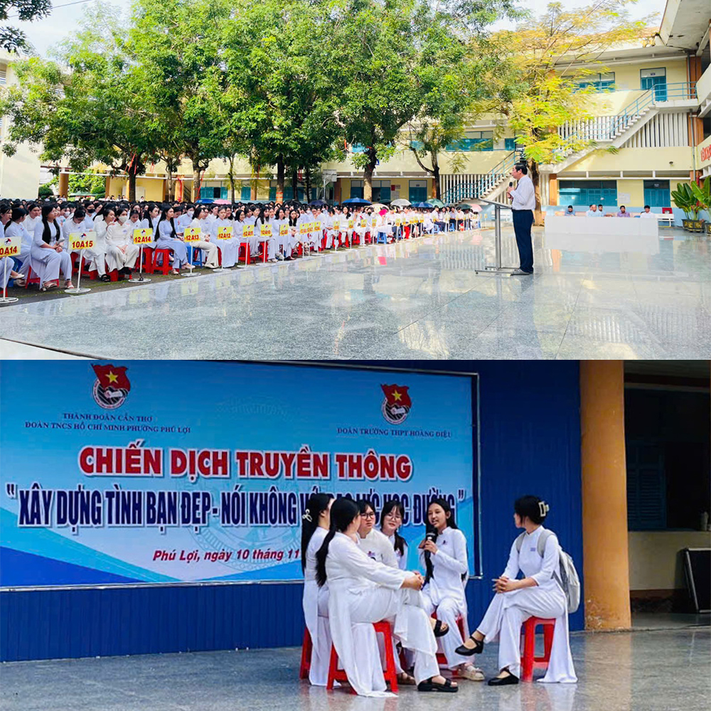 Chiến dịch truyền thông “Xây dựng tình bạn đẹp – Nói không với bạo lực học đường”